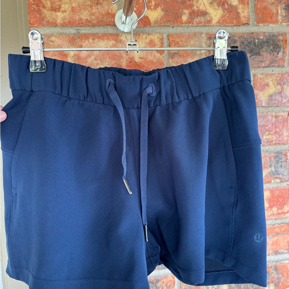 Lululemon Navy Blue Athletic Shorts